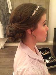 Bride Brunette Elegant Hair Updo Elegant Hairstyles Updo With Headband Bride Hairstyles Updo