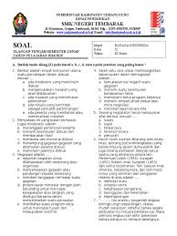 Soal uts smk kelas 11. Soal Bahasa Indonesia Kelas Xi Uts Genap