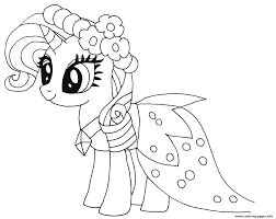 Gif gambar animasi & animasi. Princess Rarity My Little Pony Coloring Pages Printable