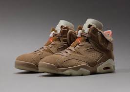 La flame's air jordan 6 british khaki colorway is set to release on friday (april 30) on nike's snkrs app among select retailers. Travis Scott Air Jordan 6 British Khaki Dh0690 200 Release Date Info Fitforhealth