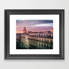 Hot promotions in big wall picture frames for living room on aliexpress if you're still in two minds about big wall picture frames for living room and are thinking about choosing a similar product, aliexpress is a great place to compare prices and sellers. Paris Urban Photography Paris Sunset Large Art Print Travel Wall Art Living Room Fine Art Photo Framed Art Print By Safran Fine Art Society6