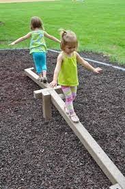 Tri Level Balance Beam Kids Outdoor Play Diy Playground Outdoor Kids