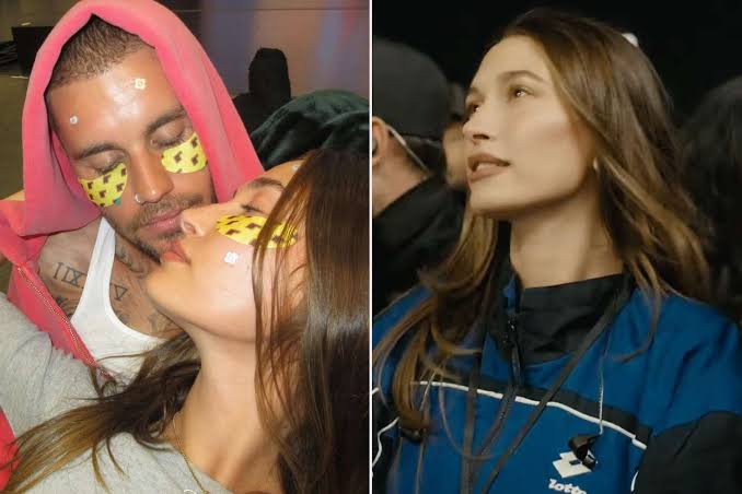 Hailey and Justin Bieber Share a Kiss in Cute Backstage Moment at Coachella