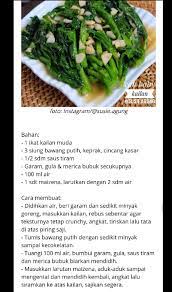 Cah Kailan Resep Tumis Resep Masakan Resep