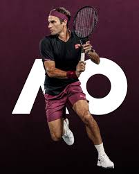 Roger Federer Australian Open 2020 Roger Federer Tennis Art Sport Tennis