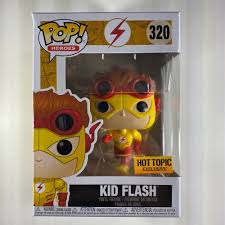 Funko Pop Kid Flash Dc Comics Wally West Bart Allen In Stock Hot Topic Pop 320 Funko In 2020 Kid Flash Funko Funko Pop