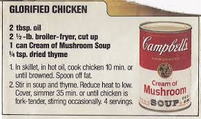Glorified Chicken Campbell Soup Recipe Campbells Soup Recipes Campbells Soup Recipes Chicken Campbell Soup