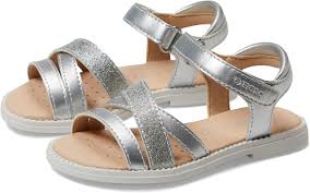 Geox J Sandal Karly Girl, Silver, 7.5 UK Child, Silver, 25 EU : Buy Online  at Best Price in KSA