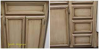 Antique Faux Finished Cabinets Painting A Special Aging Antiquing Finish On Old Kitchen Cabi Old Kitchen Cabinets Painting Oak Cabinets Antique White Kitchen