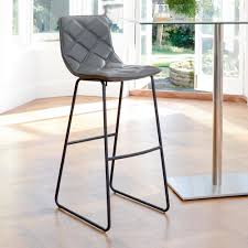 Portela Bar Stool Grey Dwell