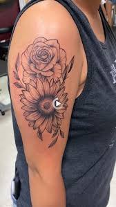 We did not find results for: Rose And Sunflower Tattoo In 2021 Sunflower Tattoo Tattoos Sunflower Tattoos