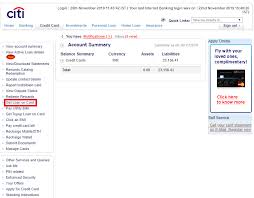 You can pay your utility bills from your citibank credit card or bank account at no extra cost! Citibank Instant Personal Loan Interest Rates Eligibility Apply