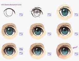 Is digital art new to you. Anime Eyes And Tutorial Image Digital Art Anime Eyes Transparent Png 500x380 Free Download On Nicepng