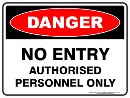 Avery sign kits come complete with everything you need to design, print and assemble your signs. No Entry Signs Poster Template