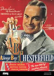 Chesterfield ad hi-res stock photography and images