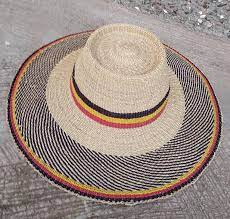 Straw Hat Hat Large Head Hat Men Straw Hat Men African Etsy Hats For Men African Hats Mens Straw Hats