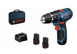 Bosch Perceuse Visseuse A Percussion A Batterie 12v 2ah Li Ion 15 30nm Gsb 12v 15 Leroy Merlin