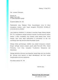 Tampil menonjol dengan contoh cv resume profesional canva yang memikat & dijamin memberi anda keunggulan. Ben Jobs Surat Lamaran Kerja Odp Bank Surat Pendidikan Universitas Negeri