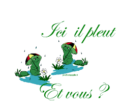 Nous nous adressons des signes de reconnaissance, car nous appartenons malgr� tout � la d�part de bonne heure donc. Ici Il Pleut Et Vous Image Animee Gif