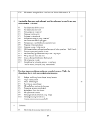 Contoh soalan kertas 3 sejarah spm. Sejarah Soalan Skema Jawapan Kertas 3 Tingkatan 5