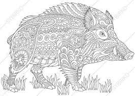 Discover our coloring pages of pigs to print and color for free ! Pin On Zentangle Art