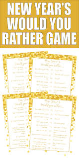Compare your answer to the votes of others. Free Printable Would You Rather Game Play Party Plan