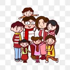 رسوم متحركة صورة العائلة عائلة فرح عائلة الآباء طفل png وملف psd للتحميل مجانا family cartoon character family portraits
