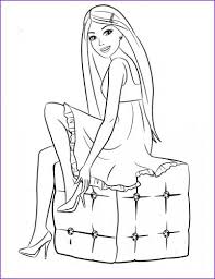 Barbie super principessa da stampare e colorare per bambine. Barbie 72 Disegni Da Colorare E Stampare A Tutto Donna