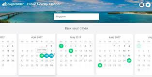 No Need To Scramble For Annual Leave With This Handy Planner Holiday Planner Skyscanner Planner
