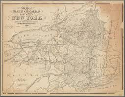 Map of the rail-roads of the state of New York - NYPL Digital Collections