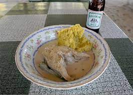 Hudut is a fish stew made with coconuts, onions, garlic, and thyme, and usually served with mashed plantain. How To Make Hudut A Traditional Garifuna Stew