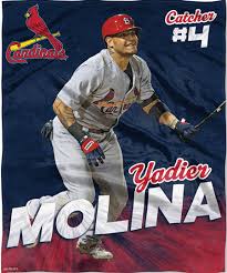 2 yadier 1 yadier molina. St Louis Cardinals Mlb Yadier Molina Blanket Throw