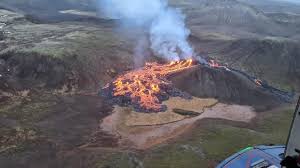 The fagradalsfjall volcano, located around 20 miles (32km) south of the country's capital of reykjavik, erupted late on friday night, according to the icelandic meteorological office (ico). Zcf6nvp1lel5km