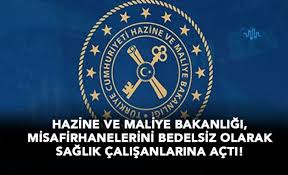 Hazine ve maliye bakakanlığı'nın 2020 yılı bütçesinin büyüklüğü dikkat çekti. Hazine Ve Maliye Bakanligi Misafirhanelerini Bedelsiz Olarak Saglik Calisanlarina Acti