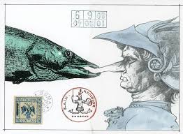 This is a list of names starting with v, the meaning and an example are also included. Nosefish Original Preliminary Artwork By Nick Bantock For His Book Griffin And Sabine Snail Mail Art Mail Art Envelope Art