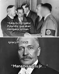 Ave Neohistorian! Politik appeasement atau peredaman yang diusung oleh  Perdana Menteri Inggris Neville Chamberlain pada akhir 1930-an adalah upaya  untuk menghindari perang dengan mengakomodasi tuntutan ekspansionis Jerman  di bawah Kumis Trapesium ...