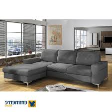 Subito a casa e in tutta sicurezza con ebay! Divano Letto Moderno Grigio Con Penisola Contenitore L 264