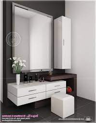 Flip down the mirror and you have a great desk for writing and working. 14 Creative Wooden Wall Mirror Interior Design Ideas Modern Dressing Table Designs Latest Dressing Table Designs Wall Dressing Table