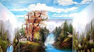  Terbaru 30 Contoh Gambar Pemandangan Alam 3 Dimensi Gambar 3 Dimensi Gambar 3d Gambar 34 Provinsi Gambar 3 Dimensi Gambar 3 Some Gamba Painting Art Waterfall