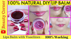 lip balm with vaseline how to make