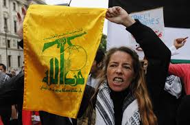 I saw a hezbollah flag on television. Pm Thanks May For Blacklisting Hezbollah Under Anti Terror Laws The Times Of Israel