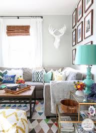 This design trend allows family members to see each other without being in the same room. Fresh And Party Ready Living Room Family Friendly Living Room Kid Friendly Living Room Colourful Living Room