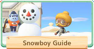Learn How To Make Build Perfect Snowman Snowboy In Animal Crossing New Horizons Switch Acnh Guide Includes Rewards Animal Crossing Snow Animals Snowman