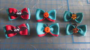 Ribbon hair bows ~ make a coordinating hair bow for every outfit with this simple tutorial to loop ribbon. Making Your Own Grooming Bows Youtube
