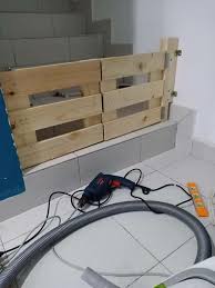 Contoh penempatan akuarium ruang tamu meja dari kayu sumber ruangtamu.net. The Posithink Diy Pagar Baby Guna Kayu Pallet Kreatif Facebook