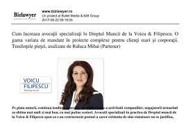 Atunci când un litigiu de muncă ia naștere pentru a. Cum Lucreaza AvocaÈ›ii SpecializaÈ›i In Dreptul Muncii De La Voicu Filipescu O Gama Variata De Mandate In Proiecte Complexe Pentru ClienÈ›i Mari È™i CorporaÈ›ii TendinÈ›ele PieÈ›ei Analizate De Raluca Mihai Partener
