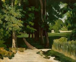 Paul Cezanne The Avenue At The Jas De Bouffan 1874 75 Paul Cezanne Paul Cezanne Paintings Post Impressionists