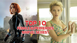 With a rise in popularity, also comes a rise in exactly what female superheroes are capable of. Top 10 Female Superheroes Marvel Sexiest Then And Now Hot 2019 Youtube