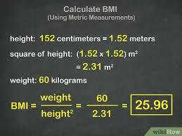 Depending on the bmi value calculated, you may be underweight, normal weight, overweight or obese. Den Body Mass Index Bmi Berechnen Wikihow