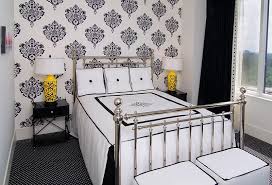 See more ideas about white bedroom, bedroom inspirations, bedroom. Bold Black And White Bedrooms With Bright Pops Of Color